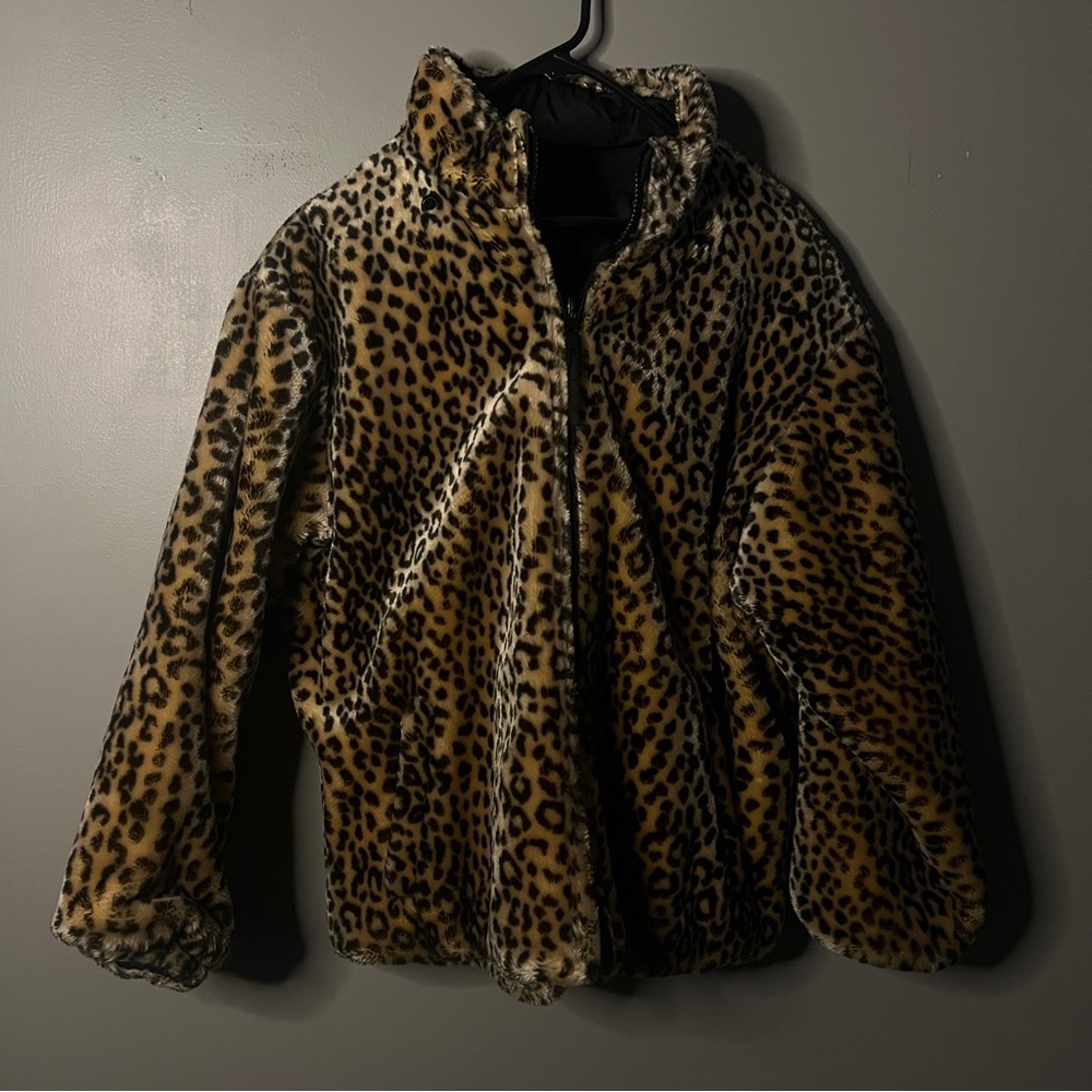 Vintage cheetah jacket